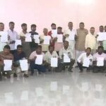गदग के विकास की मांग, युवाओं ने शुरू किया रक्त हस्ताक्षर अभियान