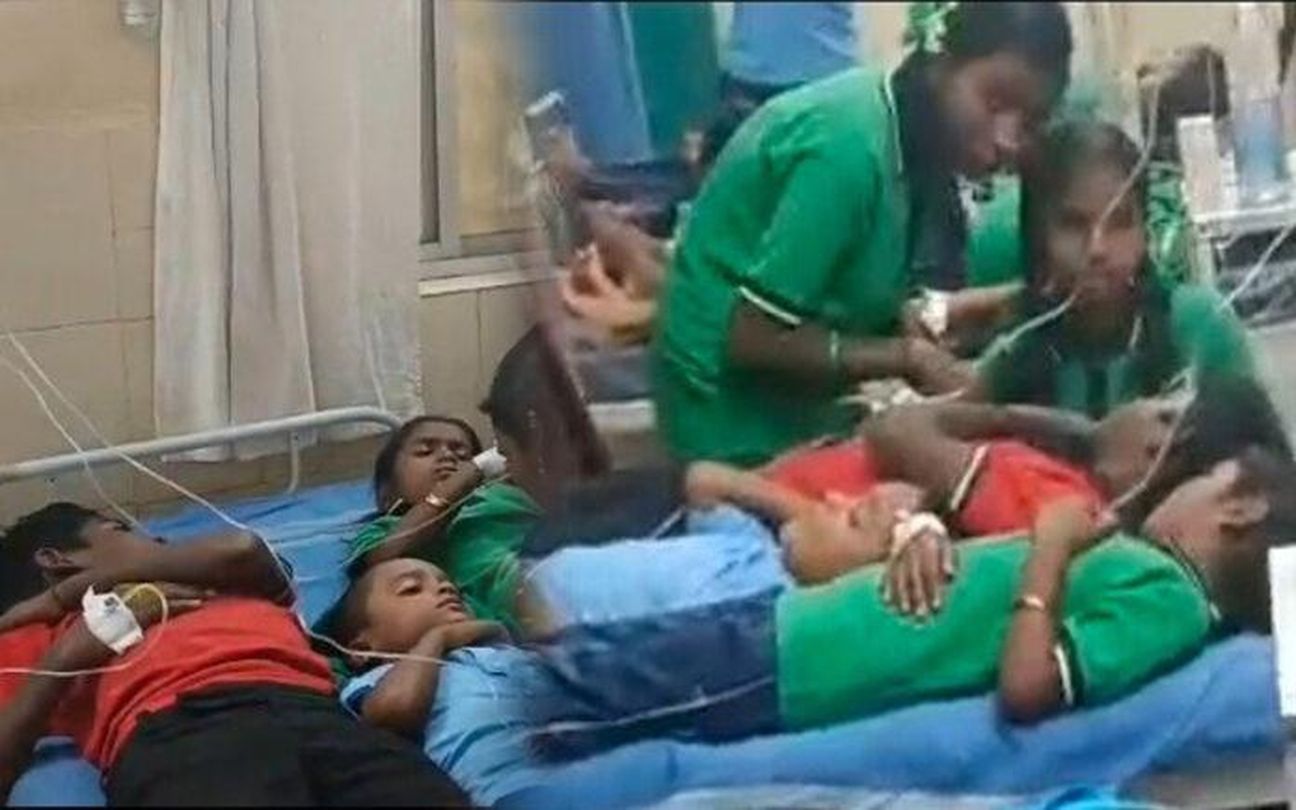 भोजन में मिली छिपकली; 120 से अधिक बच्चे बीमार