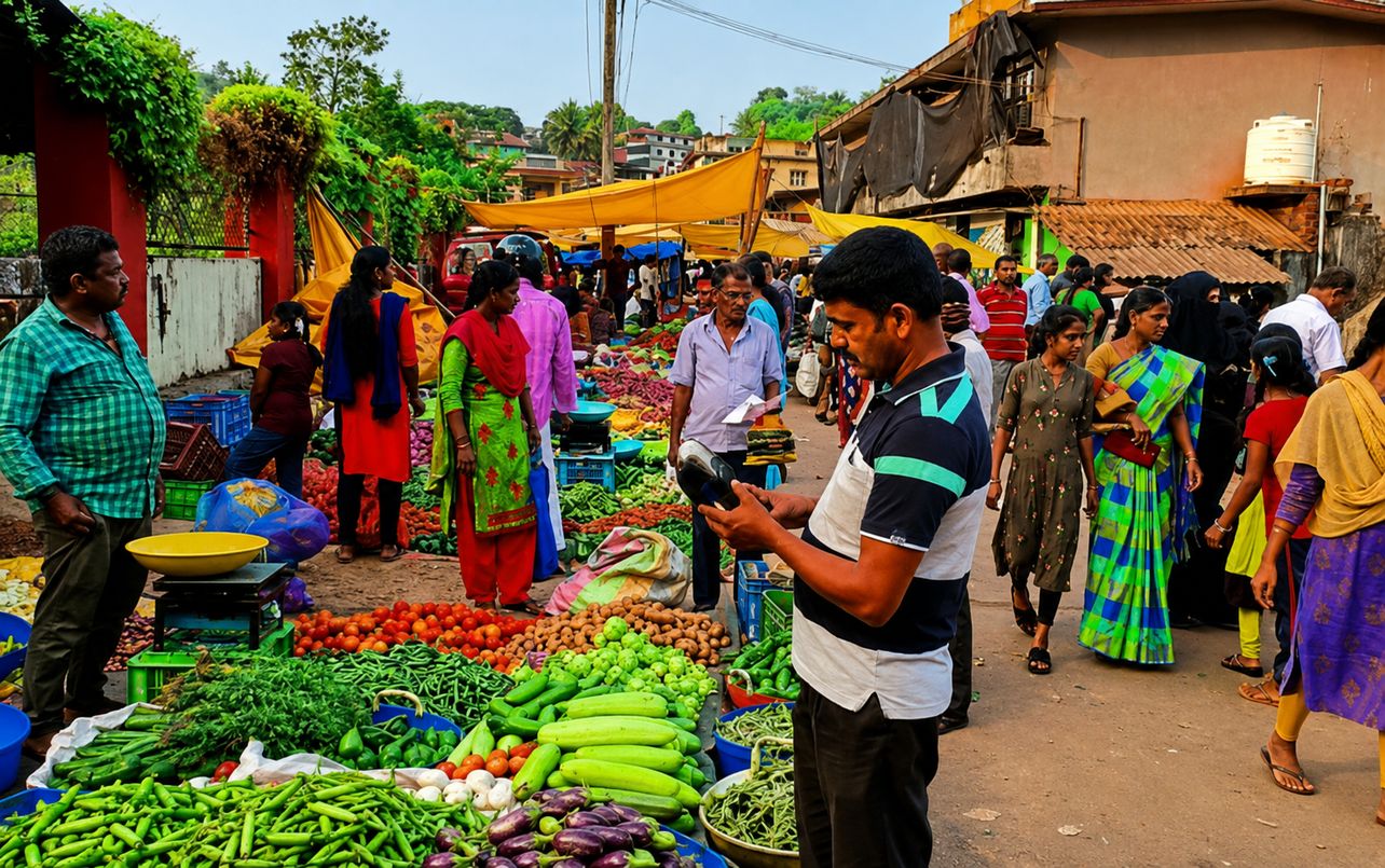बाजार में गंदगी और दुर्गंध से बेहाल श्रद्धालुओं का शहर