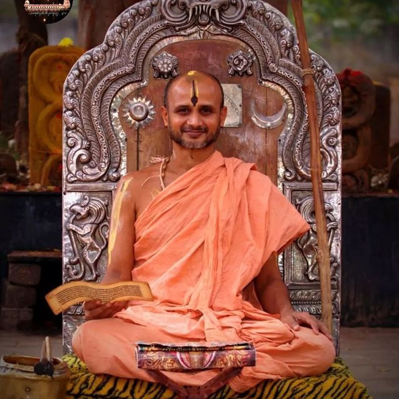 हादसे से सुरक्षित निकले सत्यात्मतीर्थ
