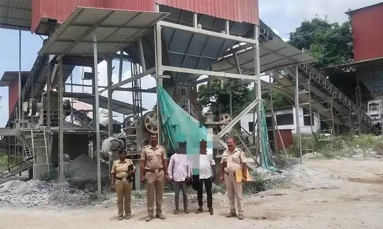 अवैध पत्थर खनन पर पुलिस की कार्रवाई, तीन मामले दर्ज