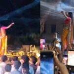 गणेश विसर्जन जुलूस में अश्लील नृत्य का आरोप