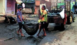 चार घंटे की बारिश ने खोली स्मार्ट सिटी की पोल