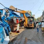 साबू सिद्दीक मार्ग-मुसाफिरखाना में 92 अवैध स्टॉल हटाए