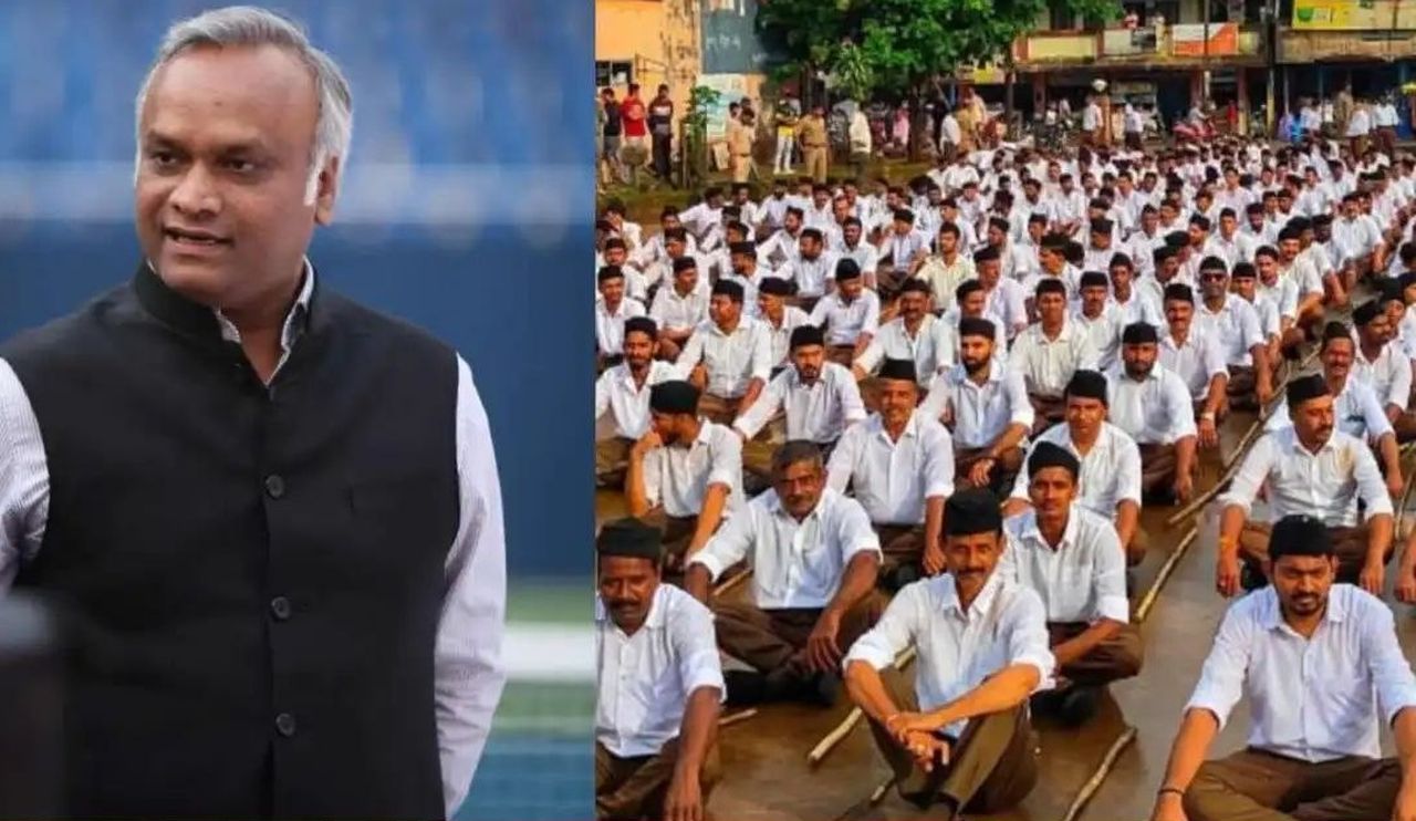 इवीएम ऑडिट की मांग के साथ खरगे ने आरएसएस पर भी साधा निशाना